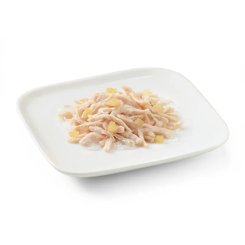 Schesir Dog, курица с яблоком, в желе, 150 г