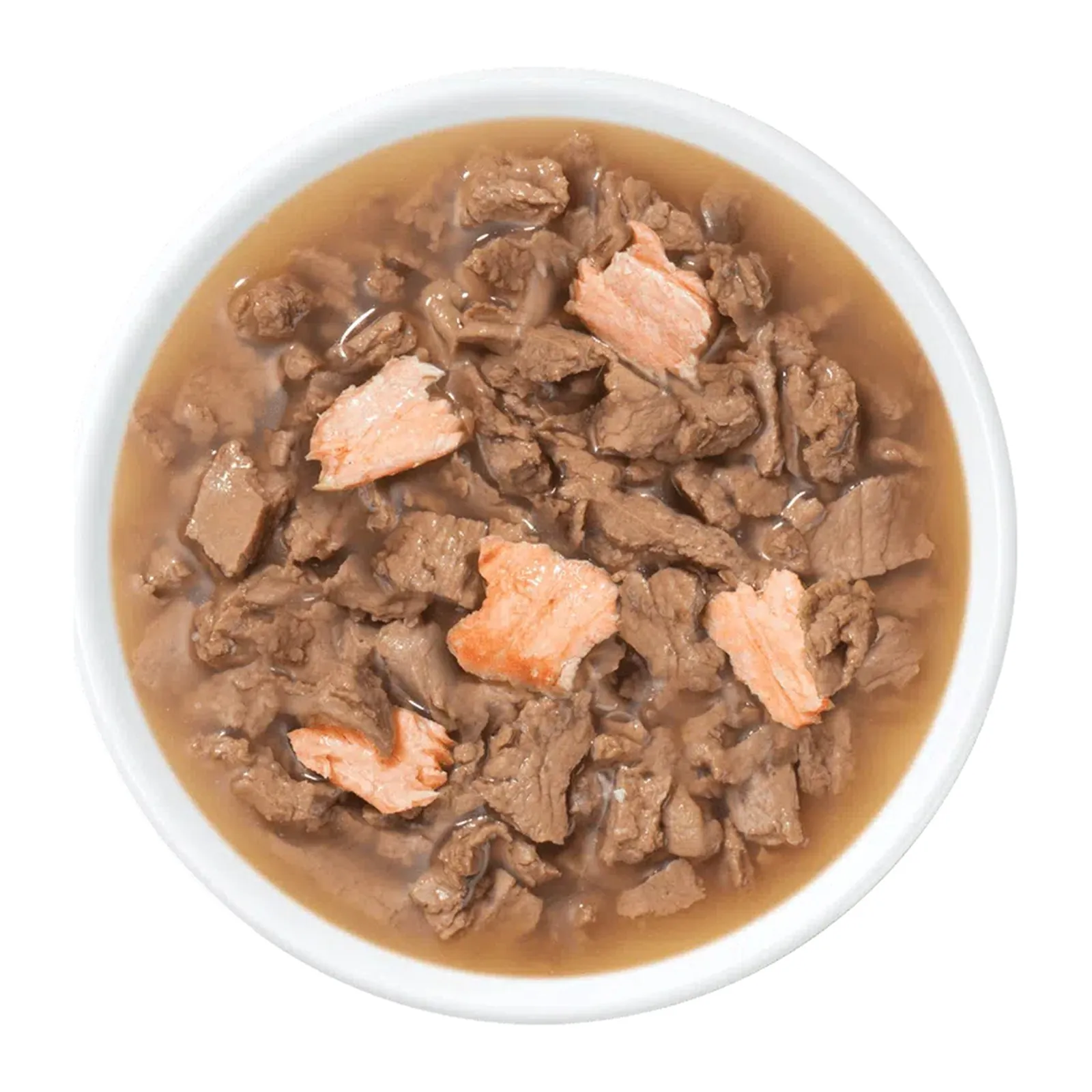 Catit Cuisine Duet, тунец с лососем, кусочки в соусе, 75 г