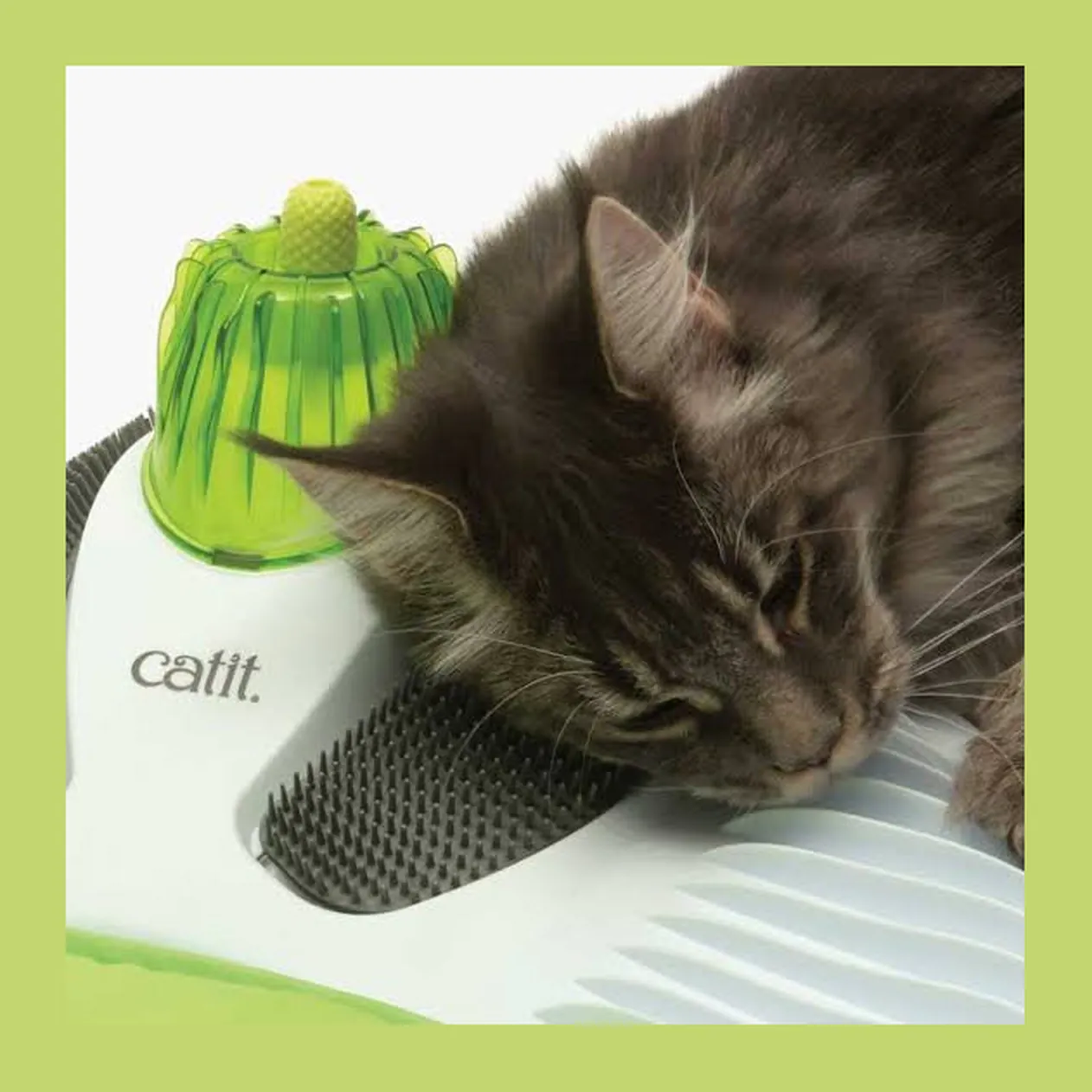 Catit Senses Wellness Center, массажный центр для кошек с щётками и мятой