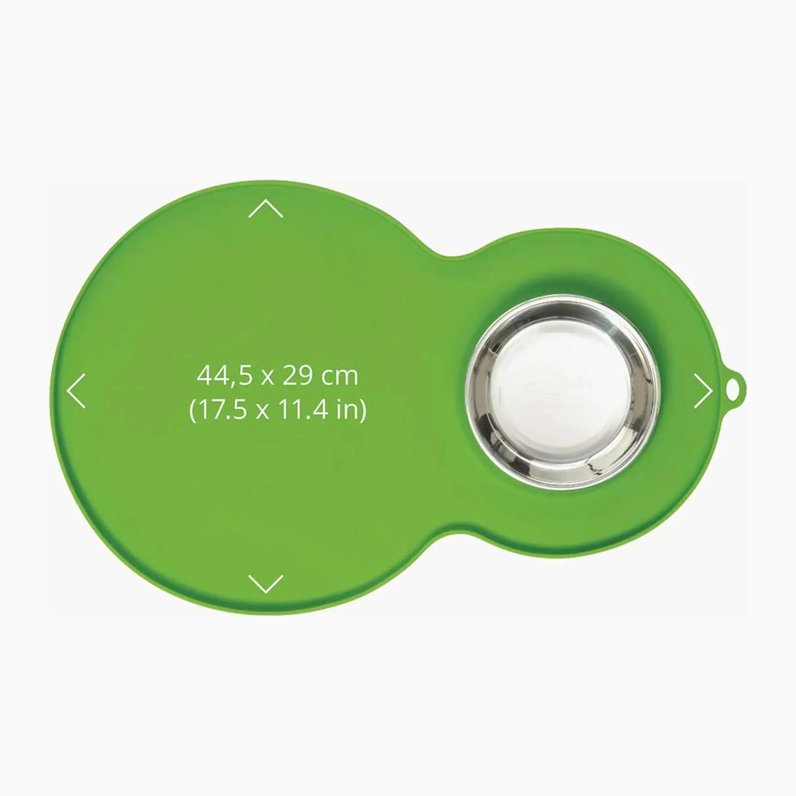 Catit Peanut Placemat, силиконовый коврик с миской для кошек