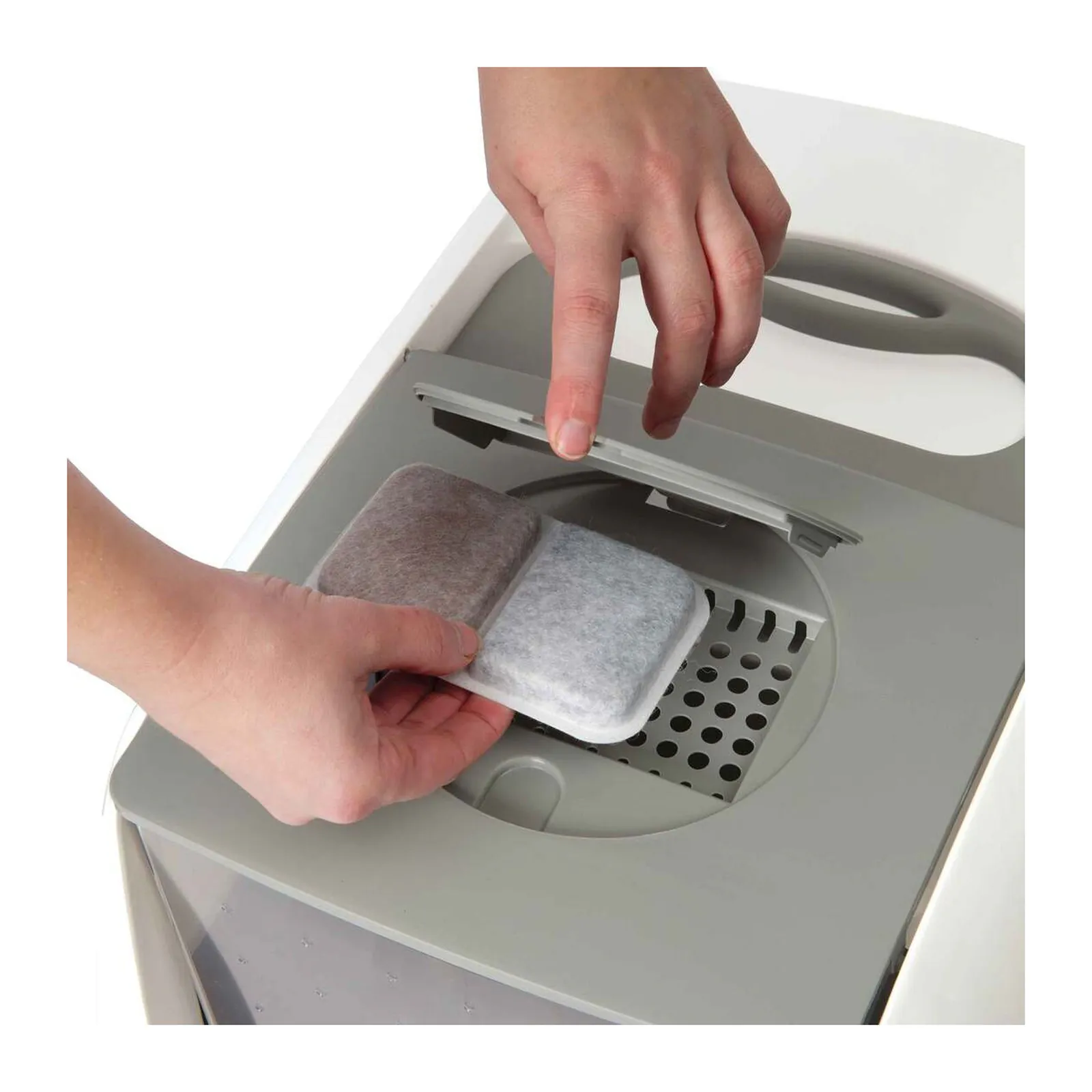 Catit Airsift Dual Action, сменный фильтр от запаха для кошачьего туалета, 2 шт.