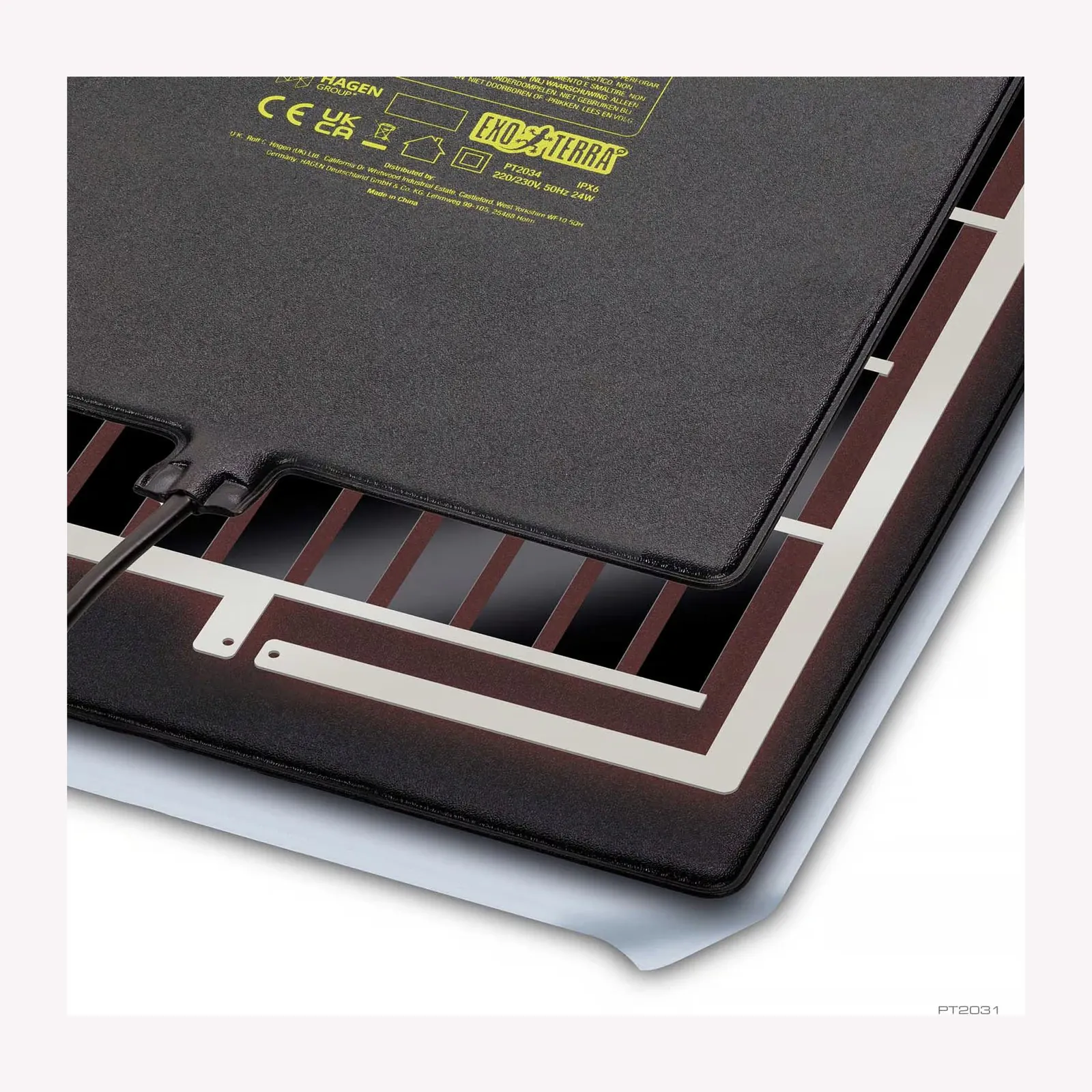 Exo Terra Heat Mat PTC, covoraș încălzitor cu autoreglare pentru terariu, 4 W, 18×10 cm