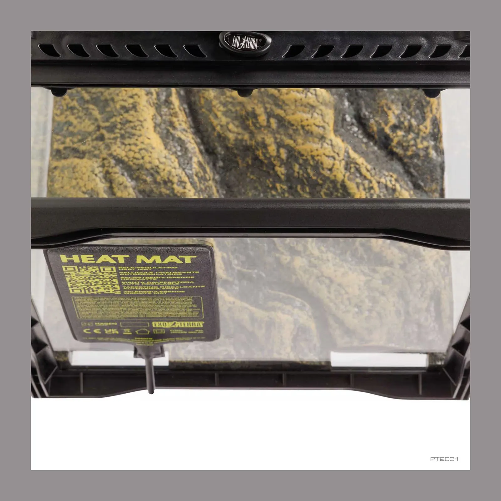 Exo Terra Heat Mat PTC, covoraș încălzitor cu autoreglare pentru terariu, 4 W, 18×10 cm