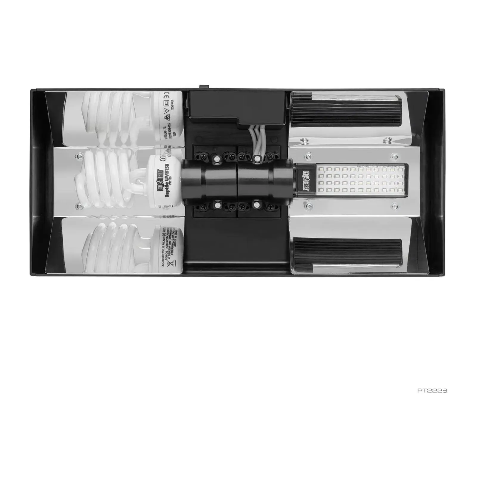 Exo Terra Compact Top Canopy Small, corp de iluminat pentru terariu, 41,5×19 cm