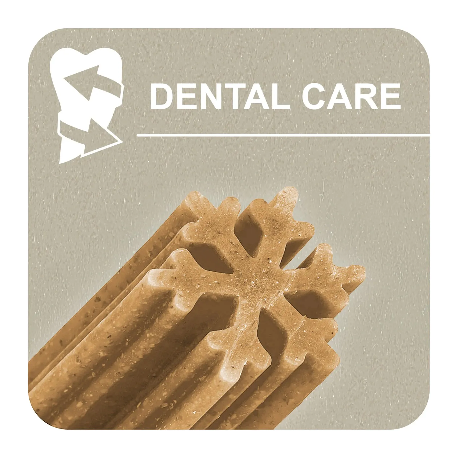 Ferplast 100% Snack Sticks Snowflake Lithothamnium, batoane dentare pentru câini, XS, 14 buc.