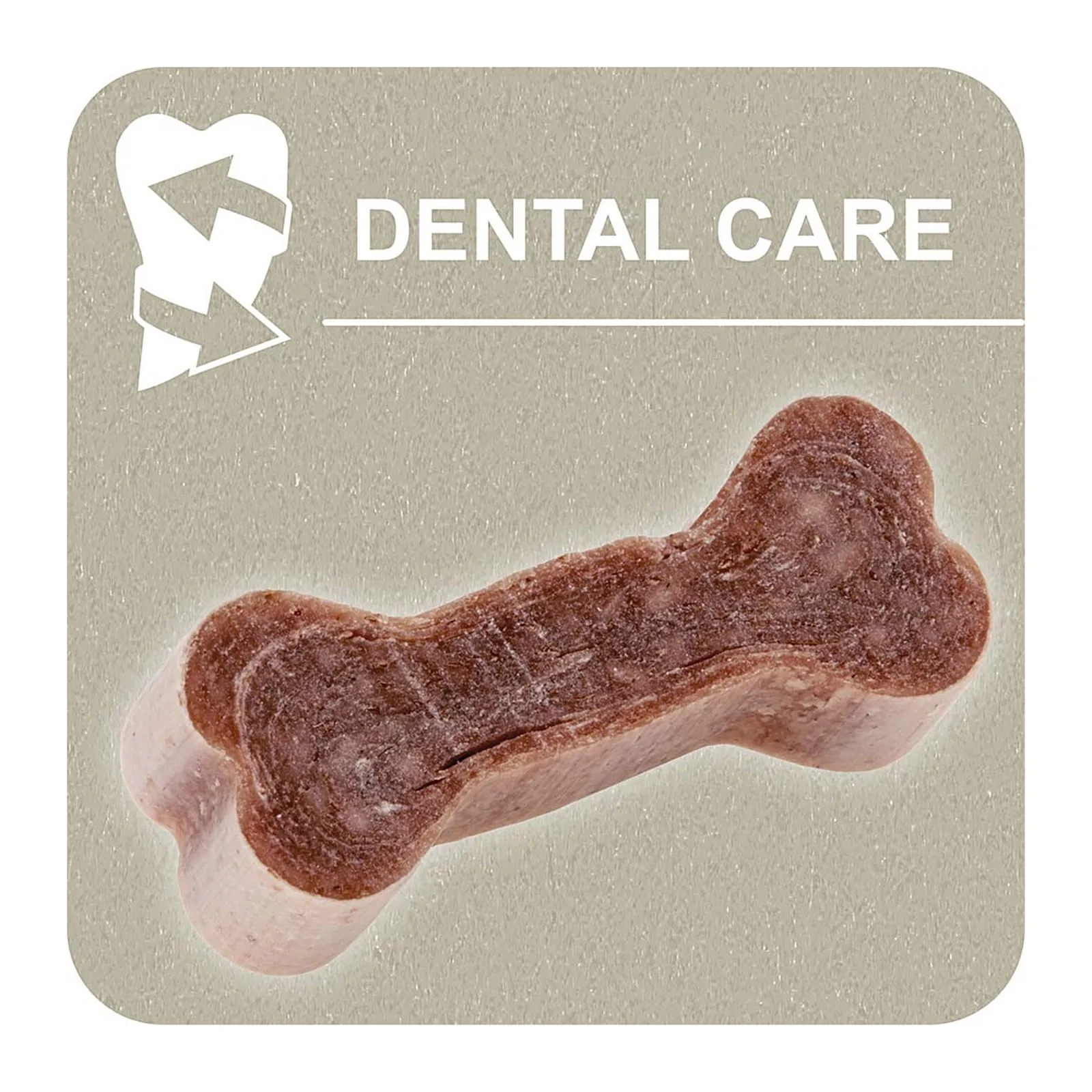 Ferplast 100% Snack Cookie Bone Yucca, biscuiți dentari în formă de os pentru câini, 150 g