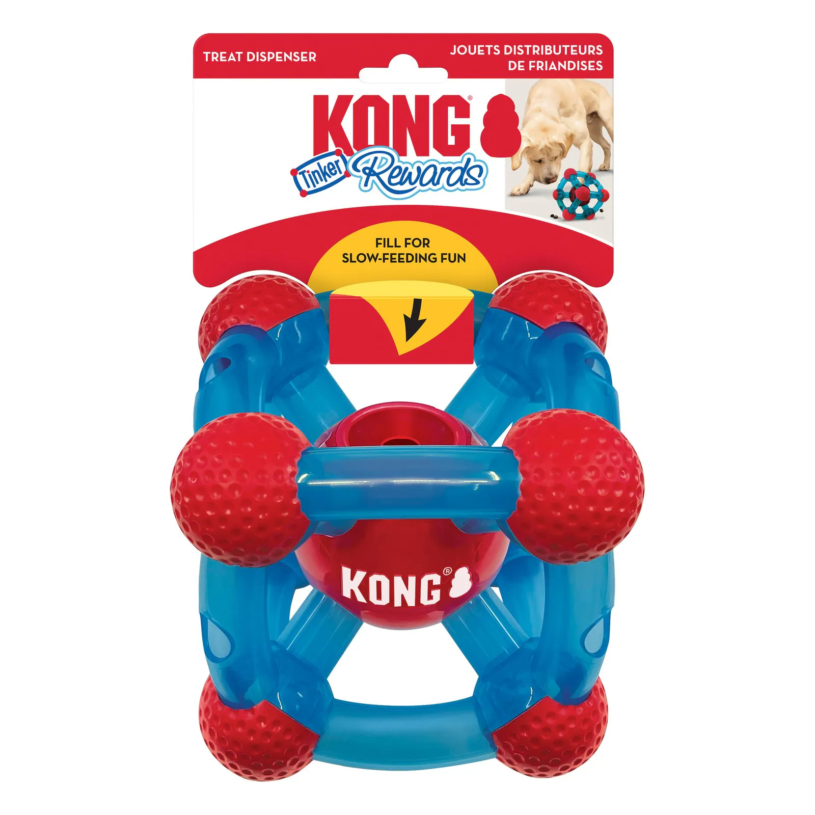 Kong Rewards Tinker Cube, игрушка для лакомств
