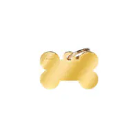 Адресник Big Bone Golden Brass