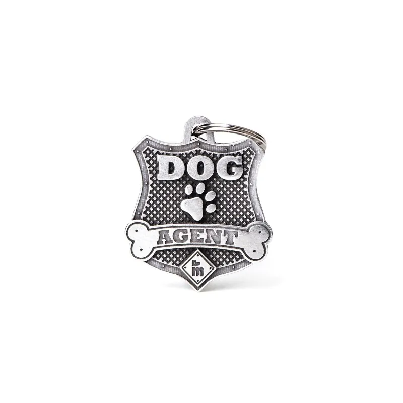 Адресник-жетон Dog Agent Bronx