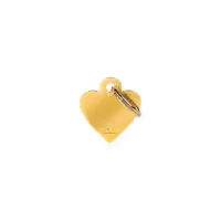 Медальон Small Heart Golden Brass
