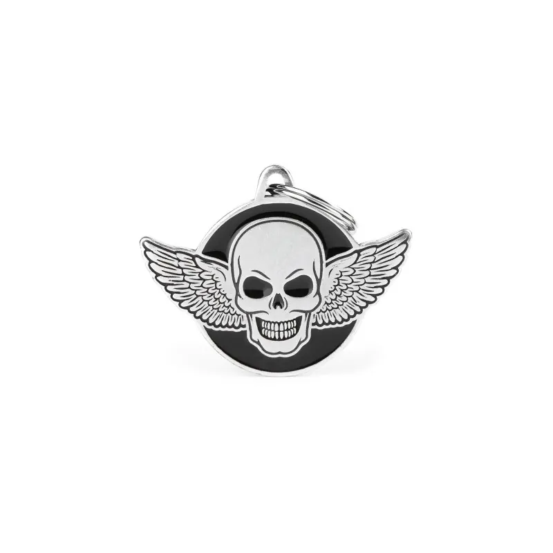 Медальон Winged Skull Bronx