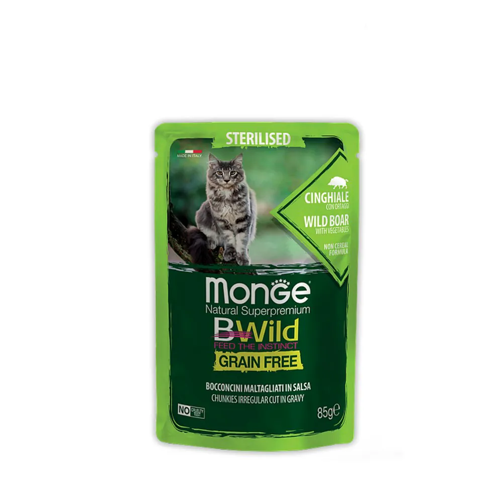 BWild Pouch Sterilised Wild Boar & Vegetables