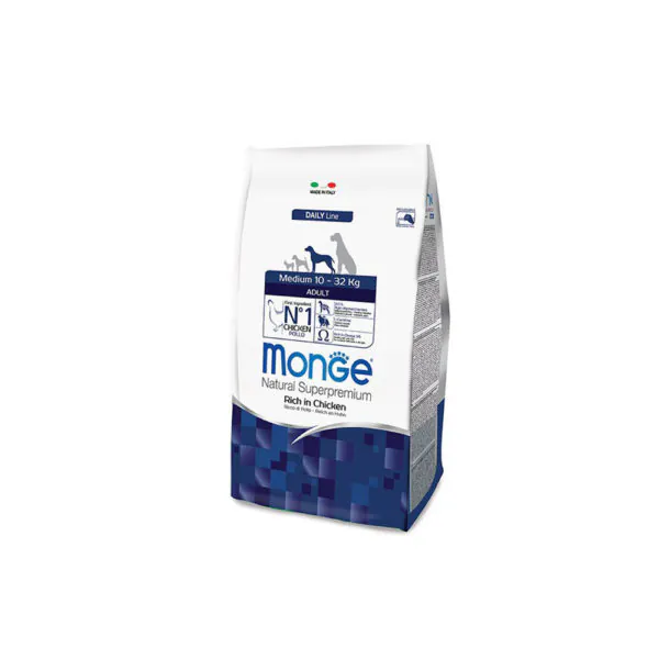 Monge Medium Adult, птица, 12 кг