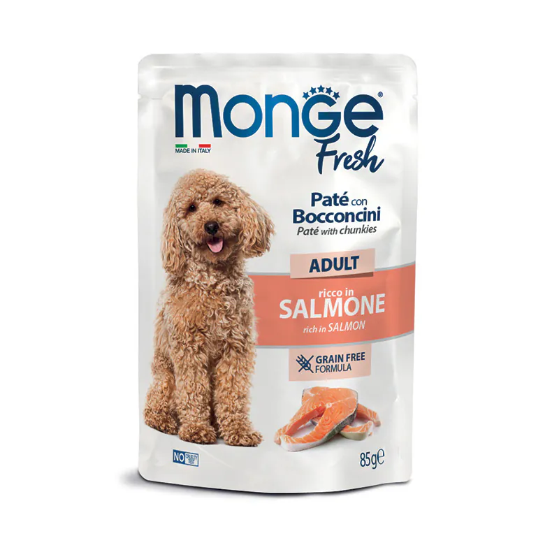 Monge Dog Fresh Adult Paté, лосось, 100 г