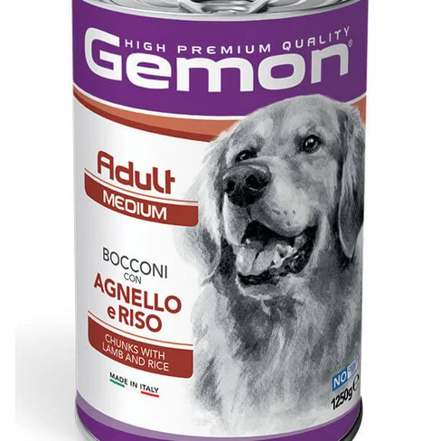 Gemon Medium Adult, ягнёнок с рисом