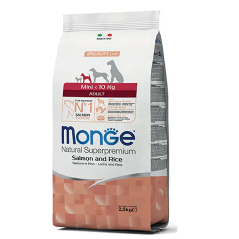Monge Mini Adult, лосось, 800 г
