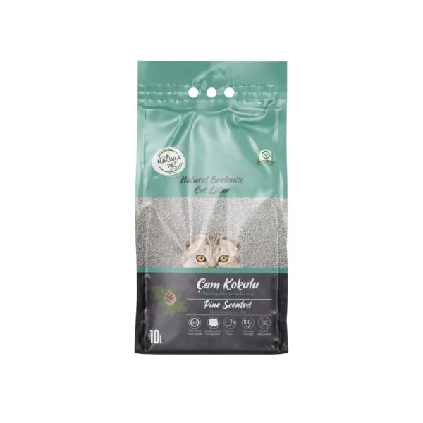 Natura Bentonite Cat Litter Pine 10 л
