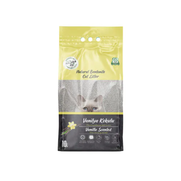 Natura Bentonite Cat Litter Vanilla 10 л