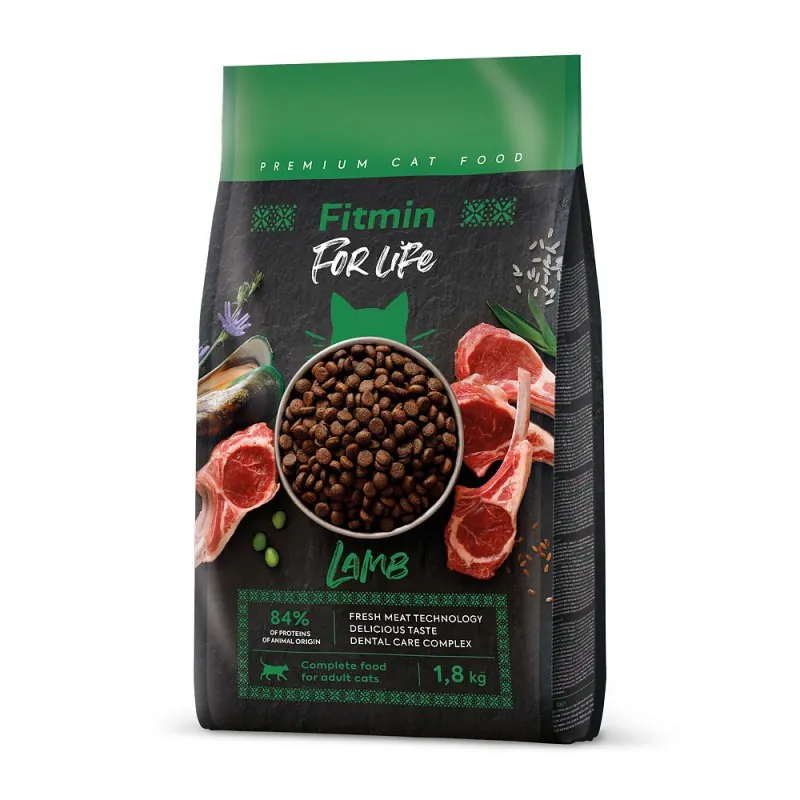 Fitmin cat For Life Adult lamb 1.8kg