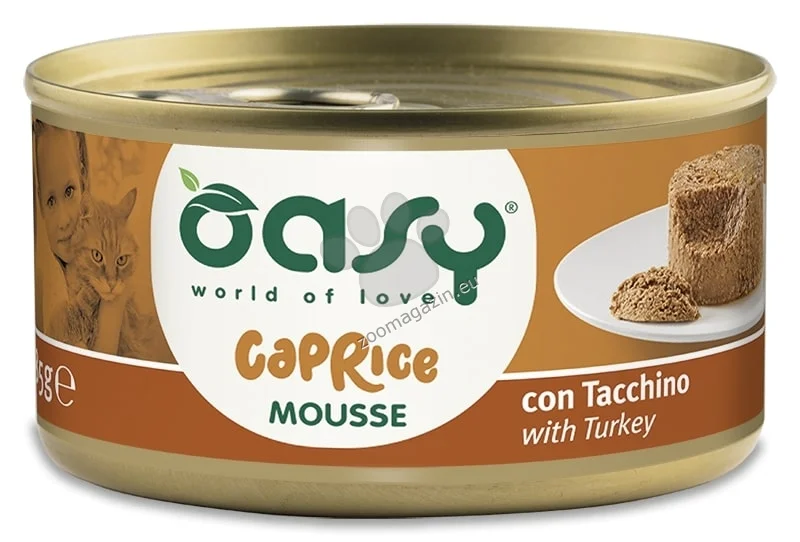 Oasy Caprice Mousse, индейка, 85 г
