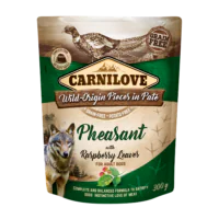 Carnilove Dog Pouch Paté Pheasant with Raspberry Leaves