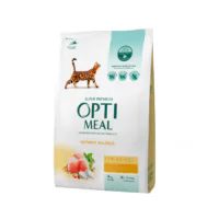 Optimeal Adult для взрослых кошек с курицей, 4 кг