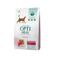 Optimeal Adult для взрослых кошек с говядиной, 6 кг
