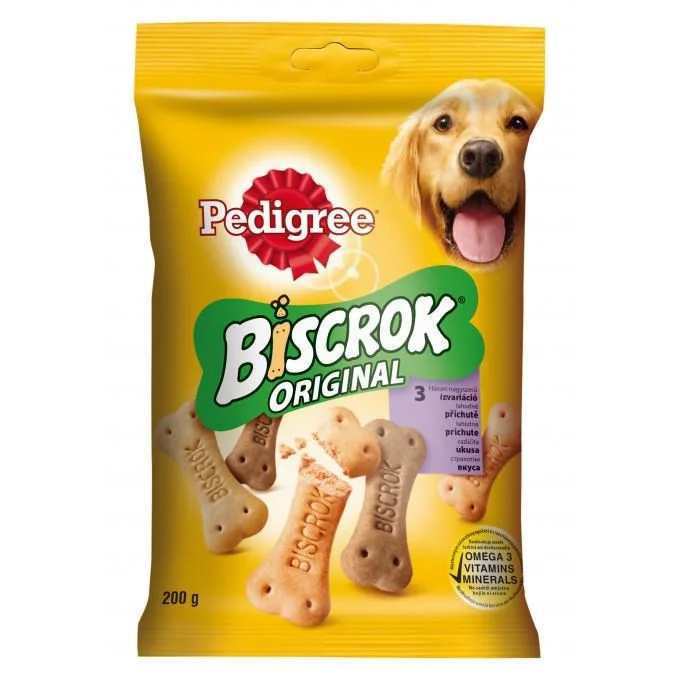 Pedigree Biscrok классические бисквиты для собак, 200 г