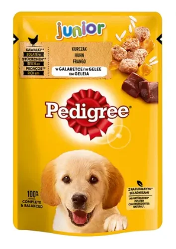 Pedigree Junior пауч с курицей для щенков, 100 г