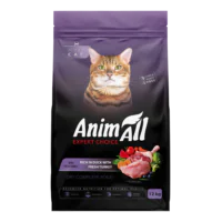 AnimAll Expert Choice Adult Cat, индейка и утка, 12 кг