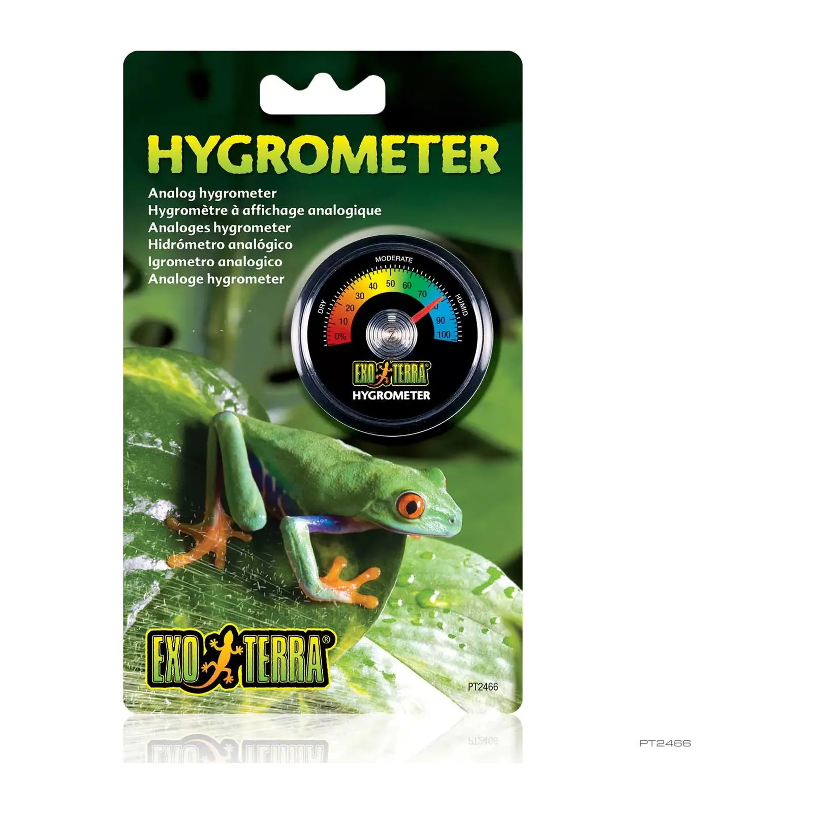Exo Terra Rept-O-Meter, higrometru analogic pentru terariu