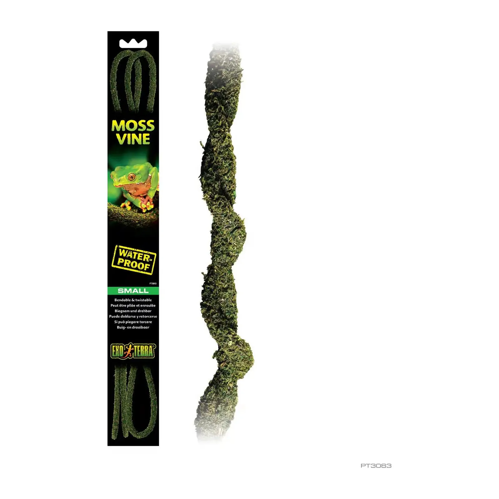 Exo Terra Moss Vine Small, liană flexibilă cu aspect de mușchi pentru terariu, 182 cm