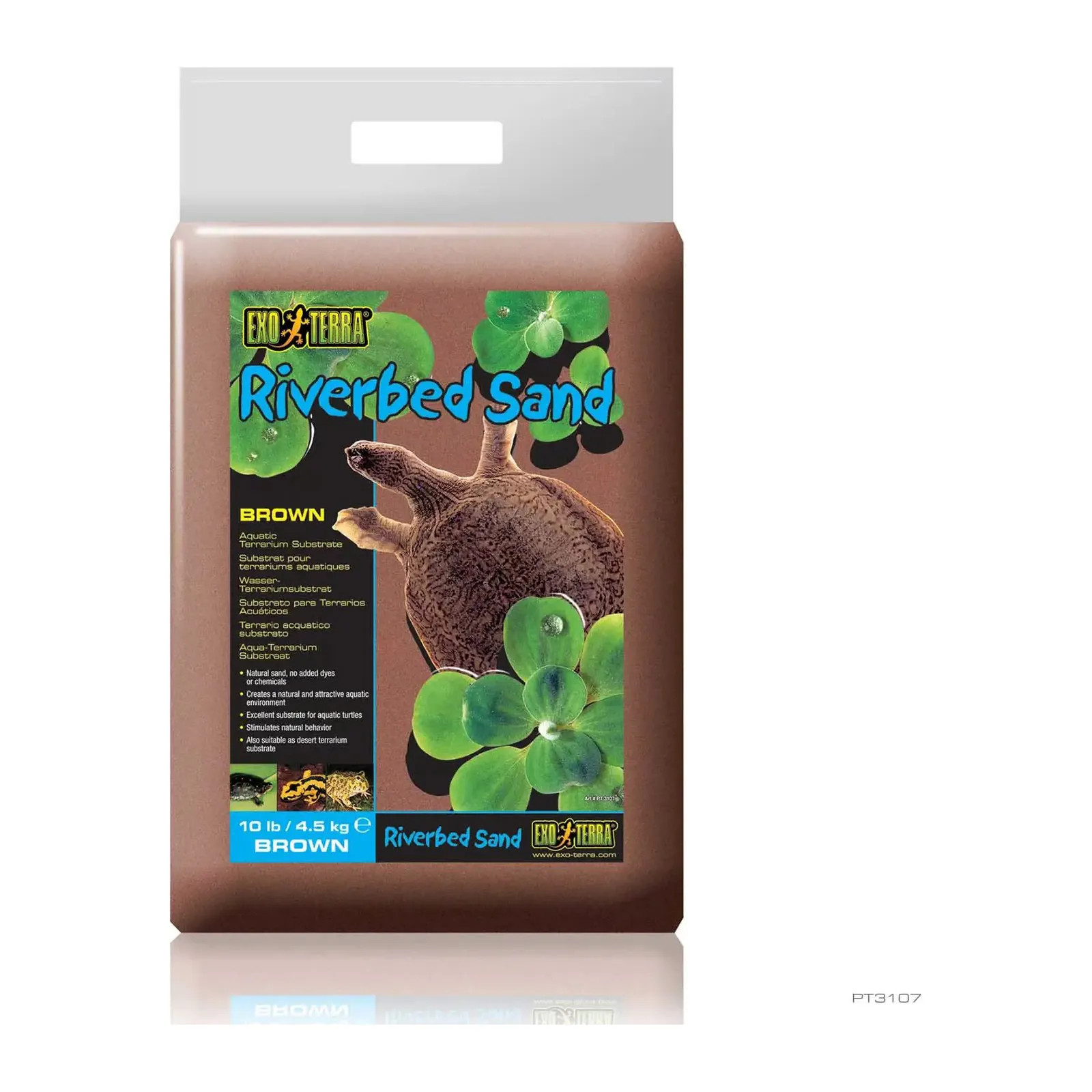Exo Terra Riverbed Sand, nisip de râu pentru acvaterariu, 4,5 kg
