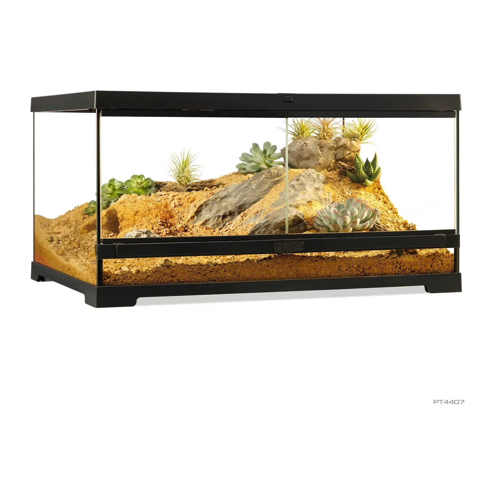Exo Terra Pro Terrarium, terariu din sticlă pentru reptile, 60×45×30 cm