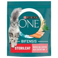 Purina ONE Sterilised с лососем, 750 г