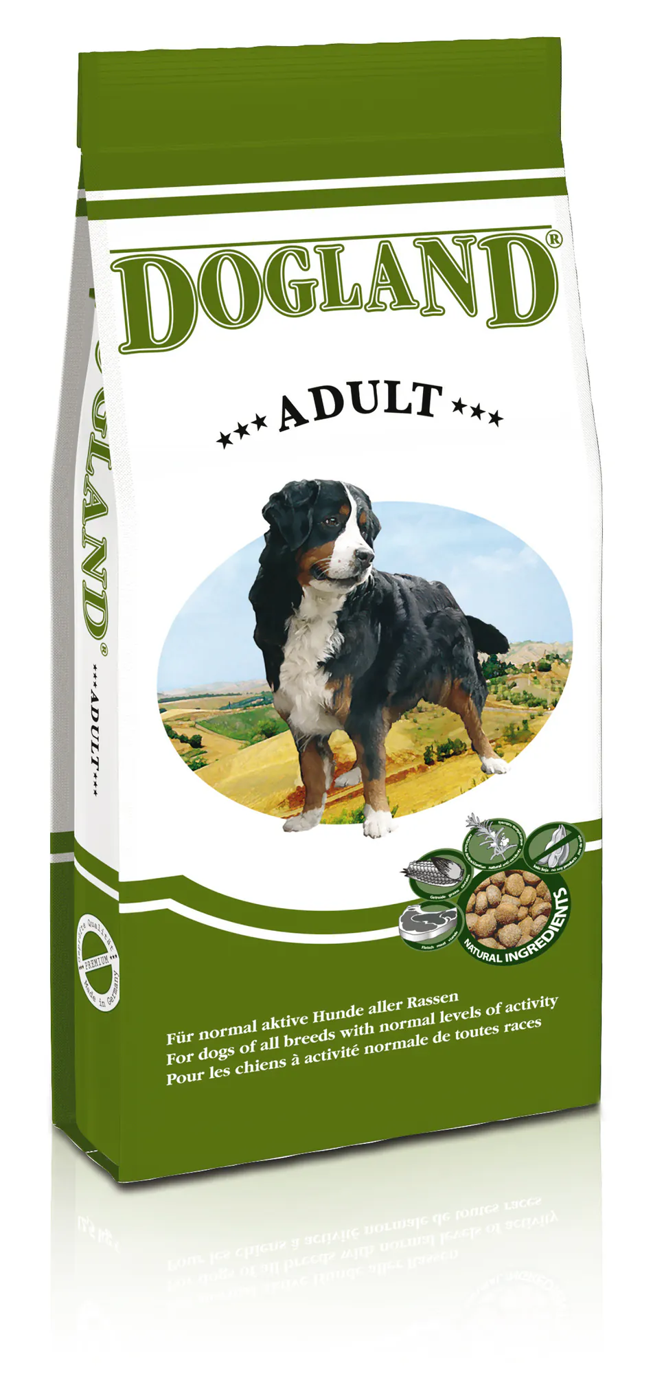 Dogland Adult, мясо птицы, 15 кг