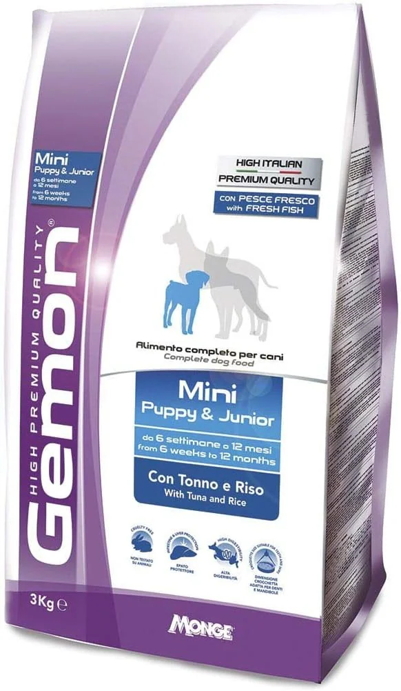 Gemon Dog All Breed Adult, ягнёнок с рисом, 3 кг