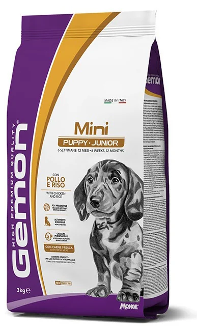 Gemon Dog All Breed Puppy & Junior, курица с рисом, 3 кг