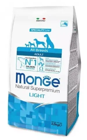 Monge Dog All Breed Adult Hypoallergenic, лосось с тунцом, 12 кг