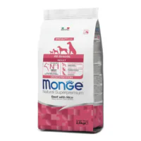 Monge Dog All Breed Adult Monoprotein, говядина с рисом, 12 кг
