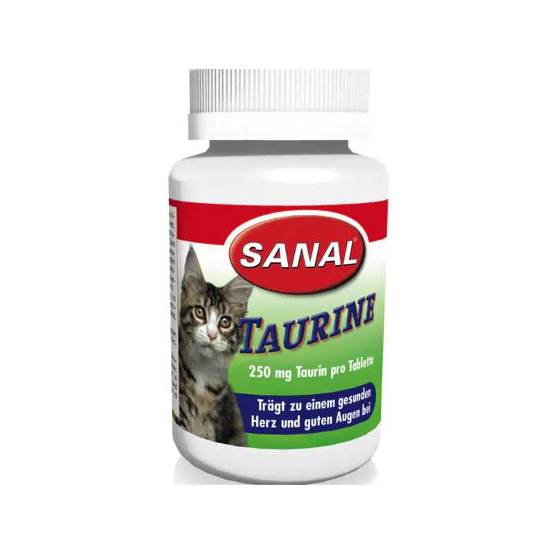 Sanal Taurine, витамины и добавки для кошек, 60 г