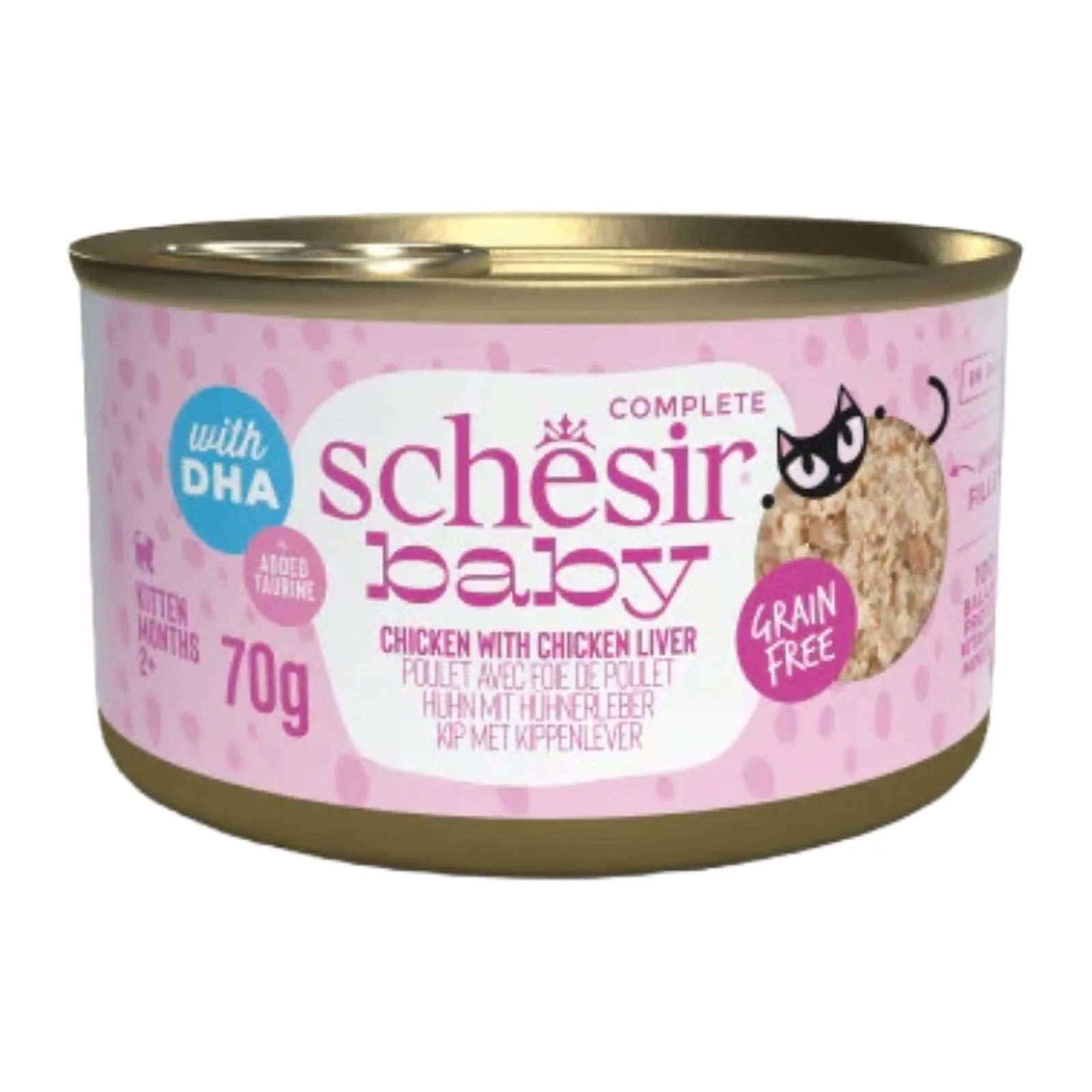 Schesir Baby, курица с печенью, 70 г