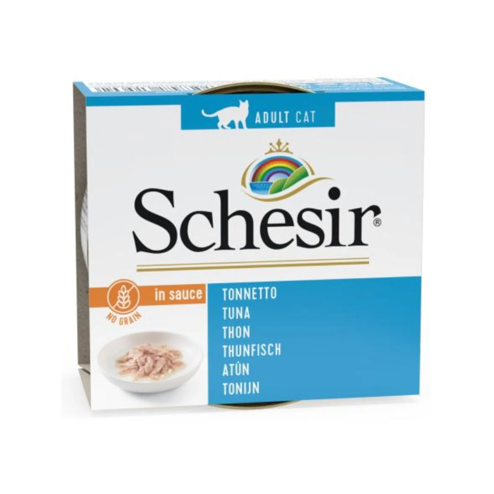 Schesir C&B, тунец, в соусе, 70 г