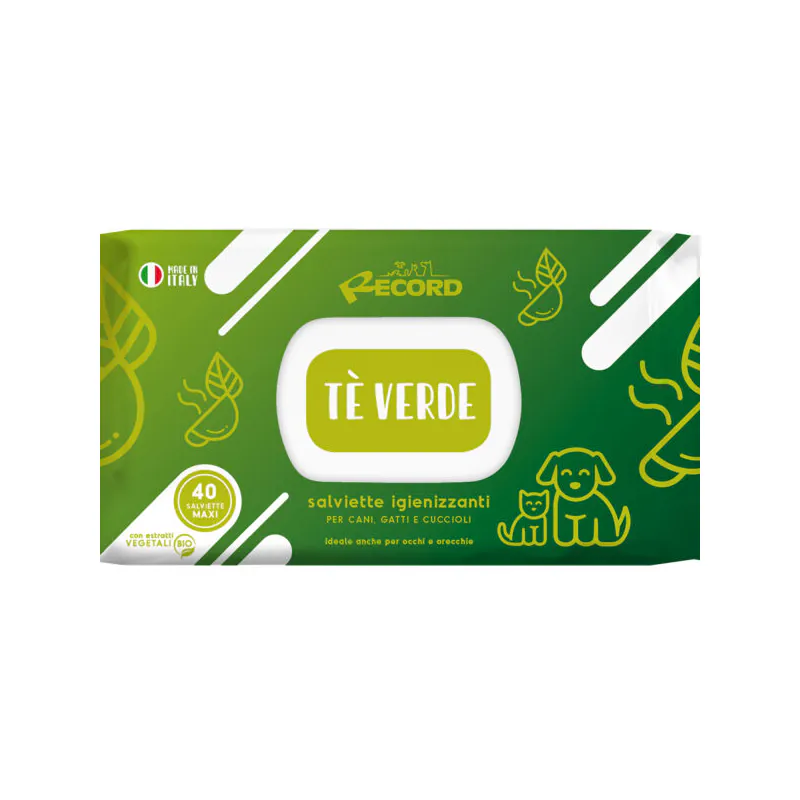 Record Салфетки Maxi Green Tea