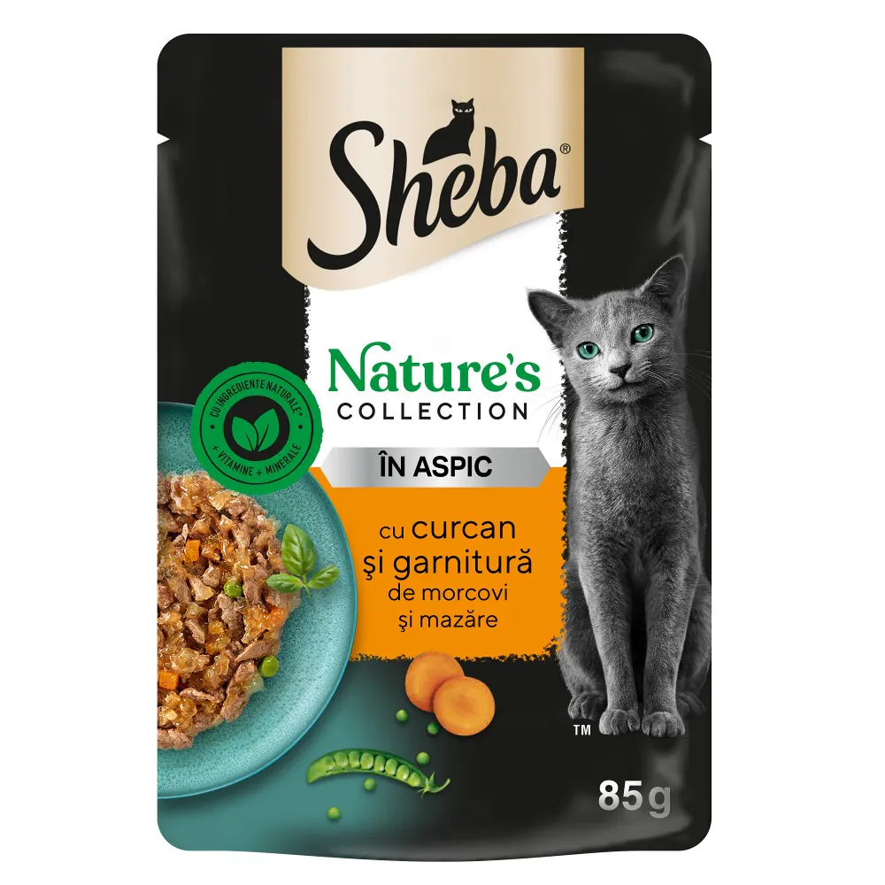 Sheba Nature's Collection, curcan, 85 g
