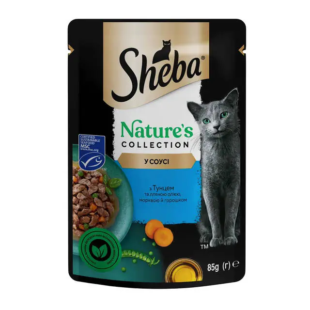 Sheba пауч с тунцом