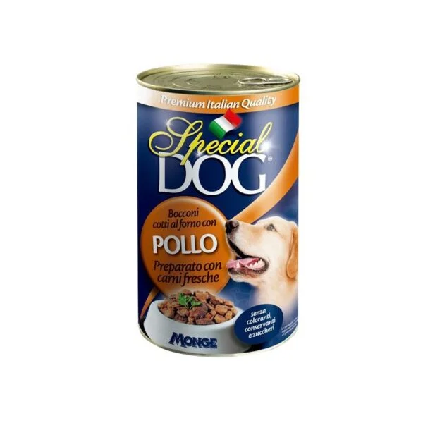 Special Dog Can Chunks, pui, 720 g