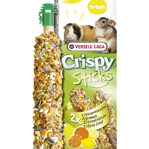 Versele-Laga Crock'Sticks, для свинок и шиншилл, цитрусовые, 110 г