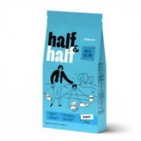 Half&Half Dog с говядиной для щенков, сухой корм для щенков, 12 кг