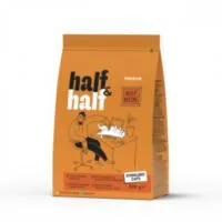Half&Half Cat с говядиной для стерилизованных, сухой корм для стерилизованных кошек, 300 г